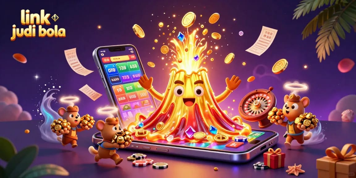 Experience thrilling actions in link judi bola with vibrant sports betting elements and animated treasures.