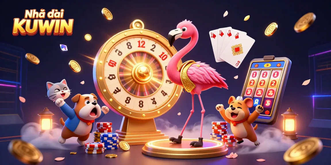 Engage with Nhà cái KUWIN by spinning the golden prize wheel and winning big!