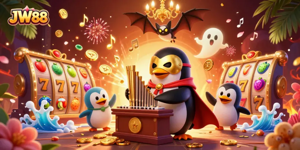 Engage in luxurious gameplay at JW88 with vibrant slots and festive elements for dynamic gambling fun.