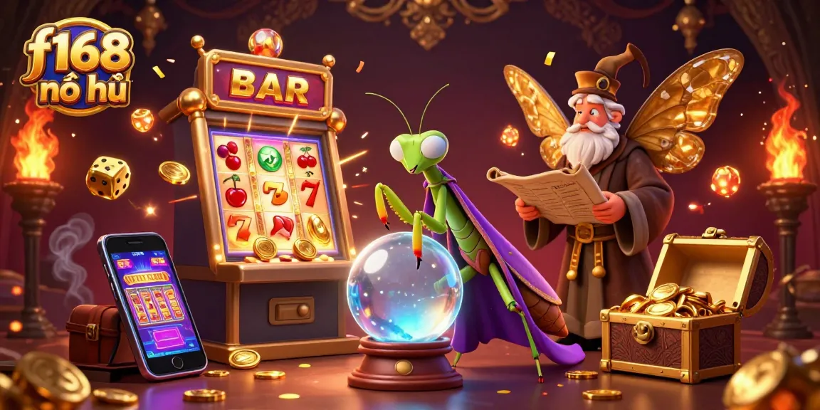 f168 nổ hũ showcases slot action with vibrant characters in a jackpot explosion.