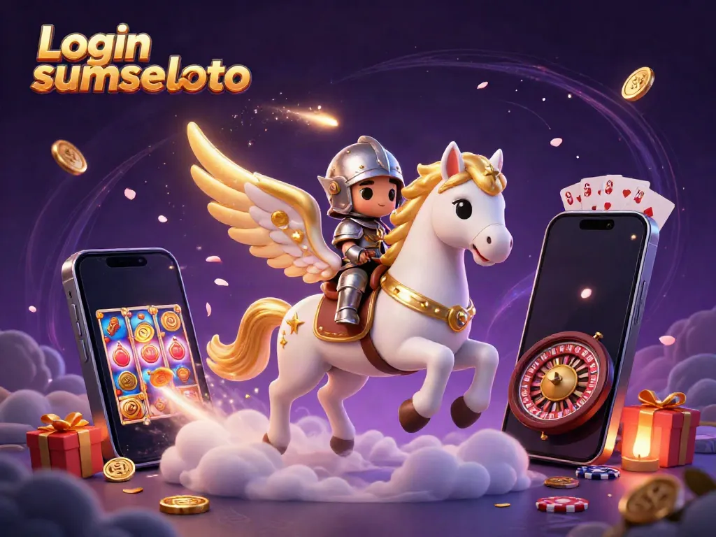 Engage with Login sumseltoto by playing vibrant slot games on a cosmic ride.