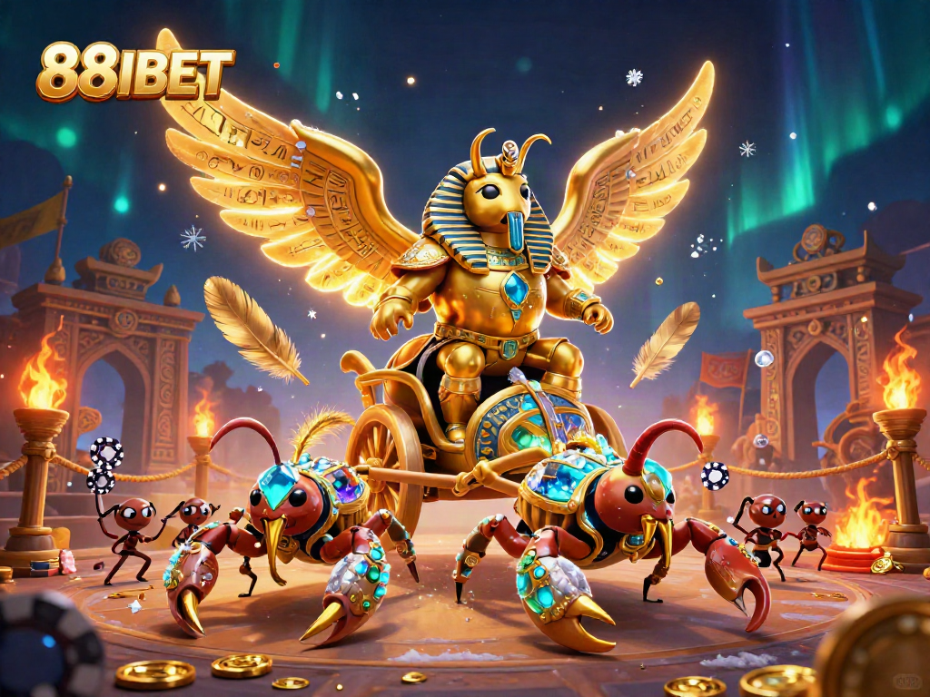 Engage with 88IBET's thrilling 3D casino experience featuring vibrant action and intricate characters.