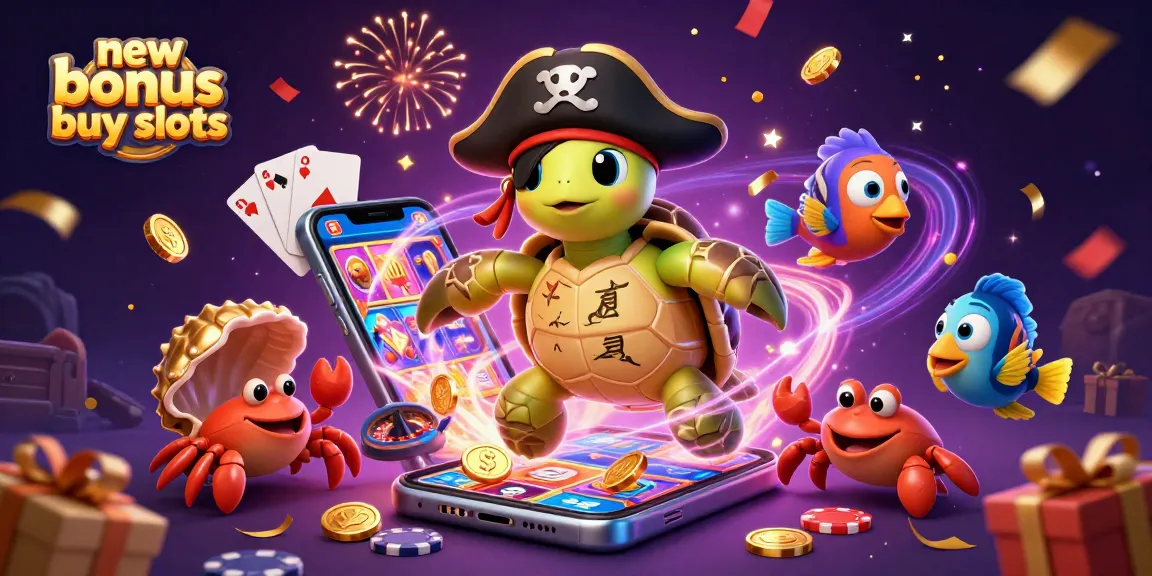 Engage with new bonus buy slots featuring a colorful, dynamic scene of excitement and fun.
