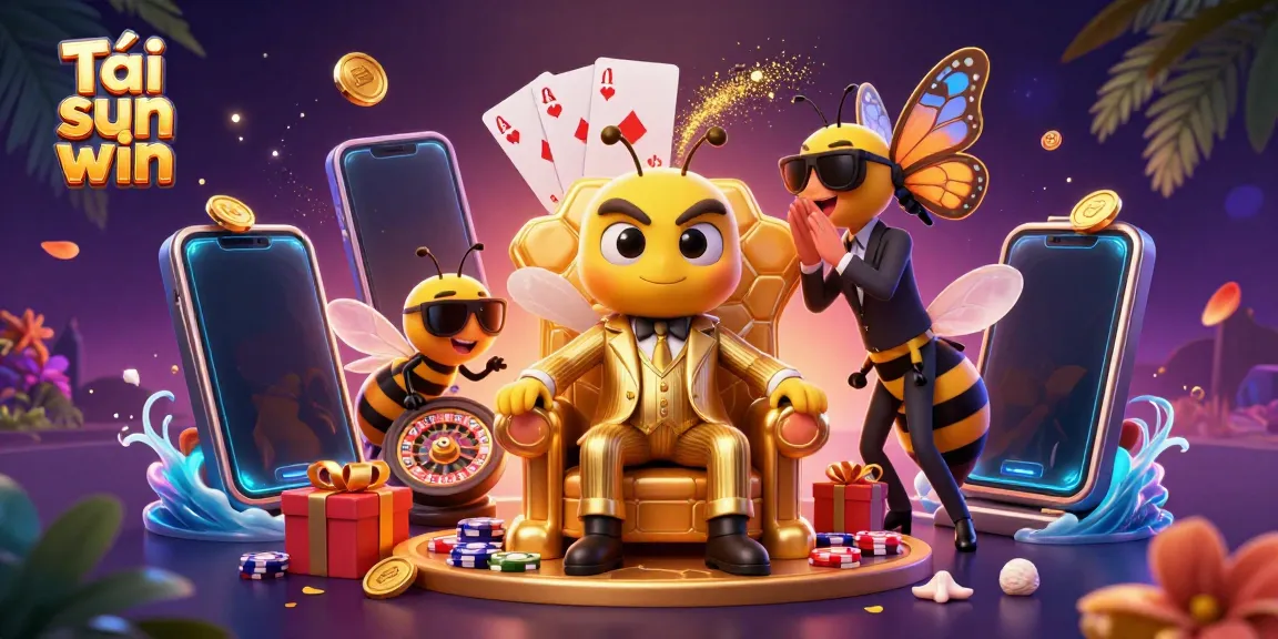 Play exciting casino games and Tải sun win to win big rewards in this vibrant 3D scene.