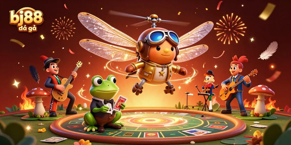 Experience the thrilling action of bj88 đá gà with vibrant characters and dynamic game elements.