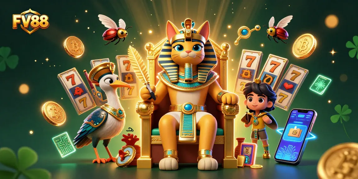 Experience thrilling gameplay at FV88 with vibrant slot machines and crypto rewards.