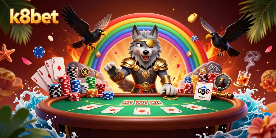 Engage with high-stakes poker action at k8bet while discovering thrilling game elements and immersive fantasy.