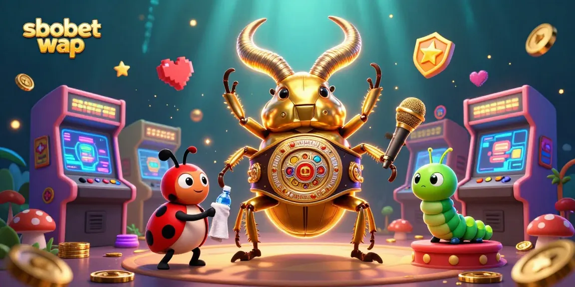 Place bets with sbobet wap in an engaging and vibrant casino illustration featuring a unique showdown.
